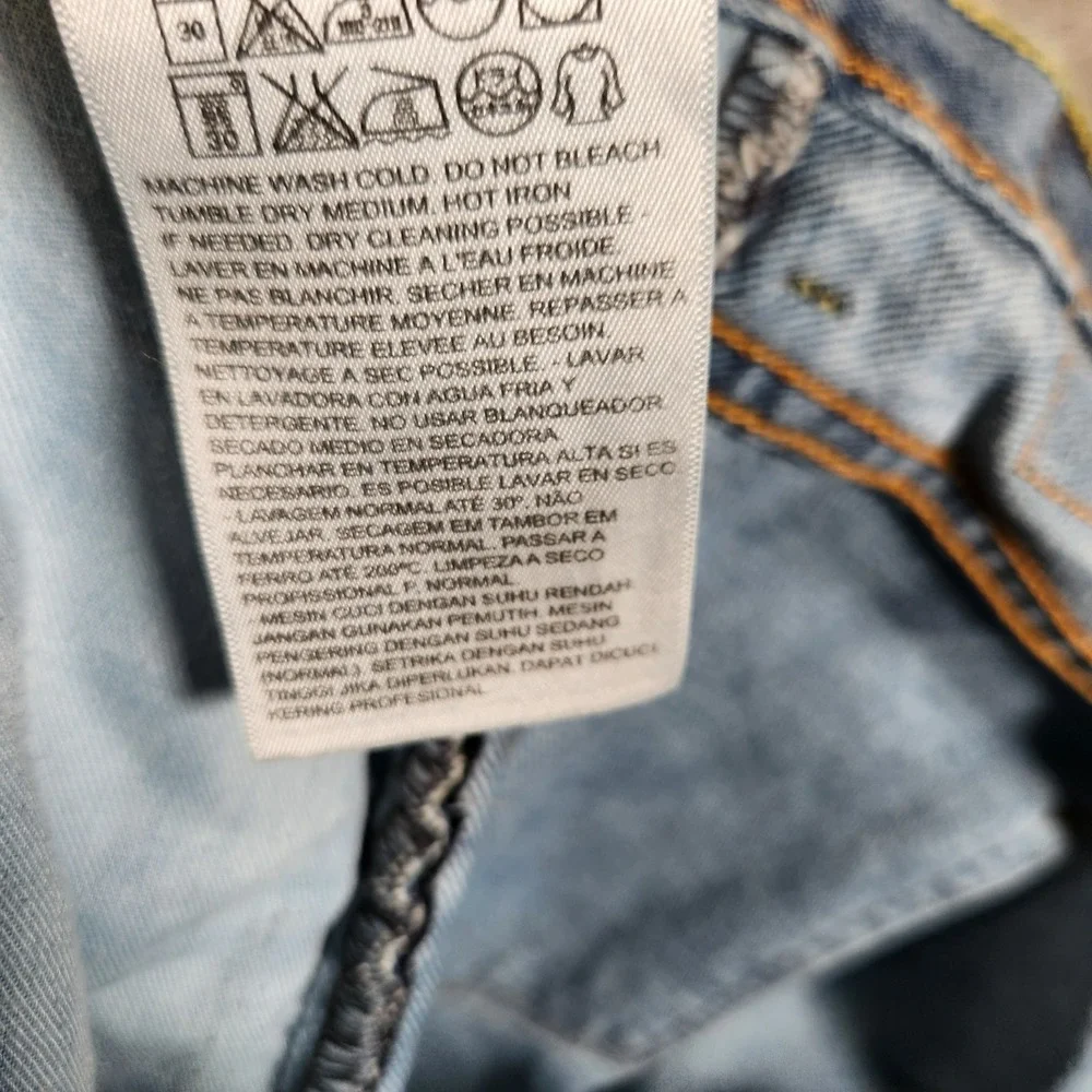 Levi's‎ 550 Jeans Men's 36X31 (Tag 36X32) Straight Relaxed Denim Blue